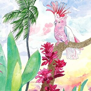144-Cockatoos Perch
