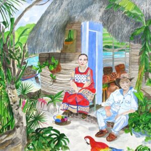 653-Mayan Man and Woman