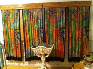 Fiesta Palms Curtain 5 panels
