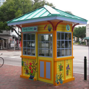 Yellow Kiosk Commissioned