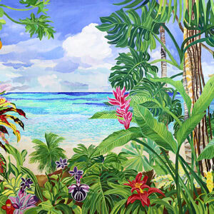 Sunshine Everywhere - 42"x72" original oil on canvas