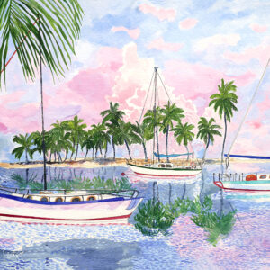 Dreamy @ 5:00 am Hand-Signed Giclee image 16"x 30"