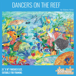 Dancers on the Reef  24" x 18" 550 Pieces Jigsaw Puzzle